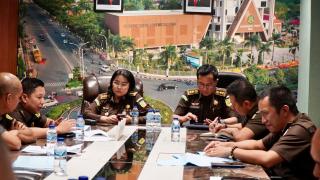 Asisten Pengawasan Kejati Riau Laksanakan Pemantauan dan Inspeksi Umum 2023 di Bidang Intelijen Kejati Riau